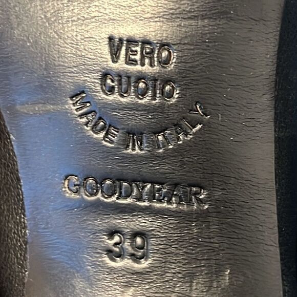 Unity in Diversity  Grosetto Black Leather Ankle Bootie US 8.5 - Picture 8 of 10